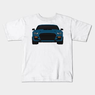 Shelby GT500 2020 Performance-Blue Kids T-Shirt